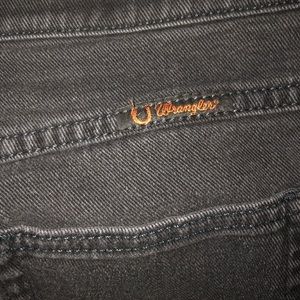 Wrangler Q Baby Black Boyfriend Jeans